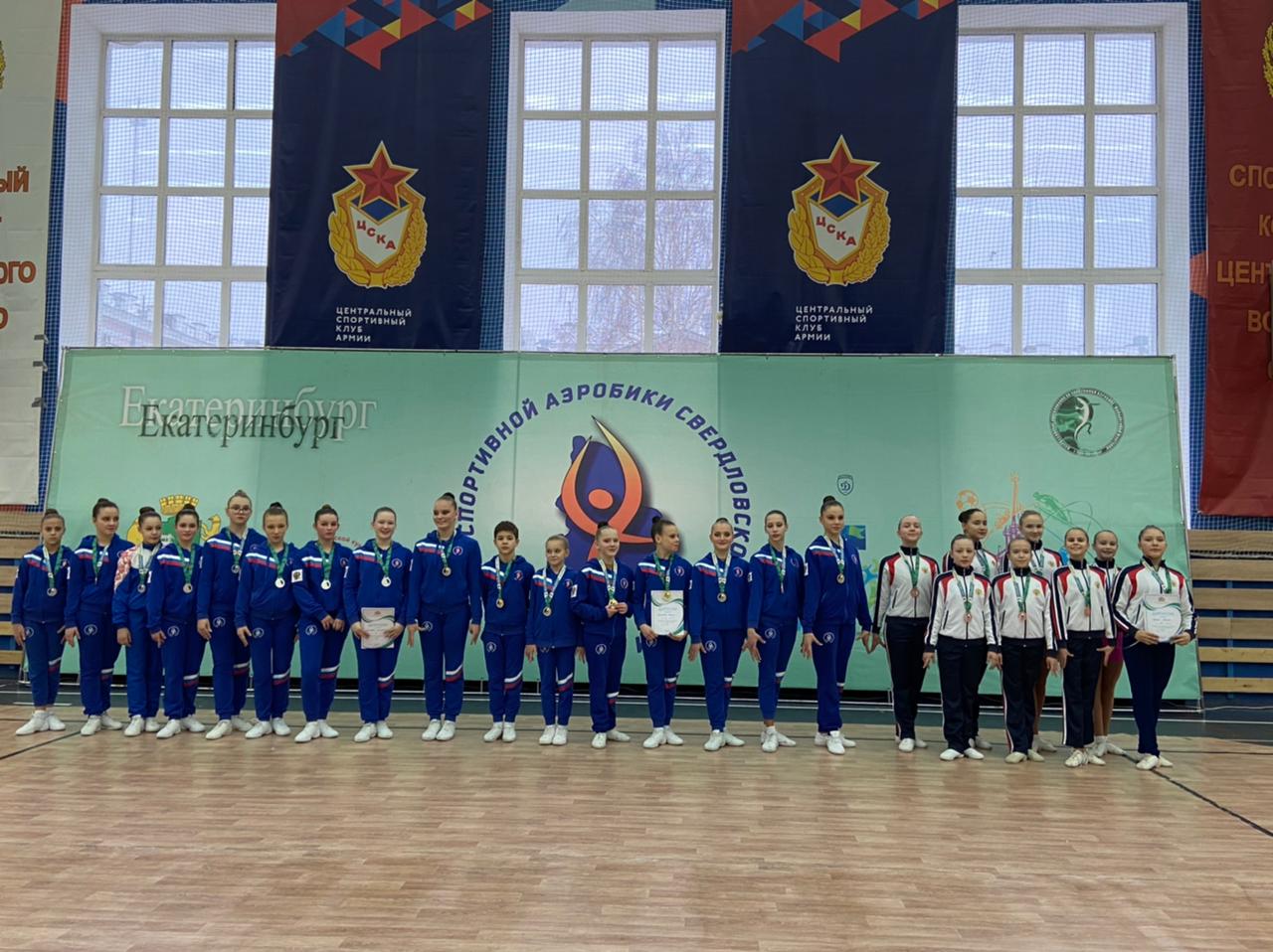 Ирбитчанки заняли призовые места на Первенстве Свердловской области по спортивной аэробике