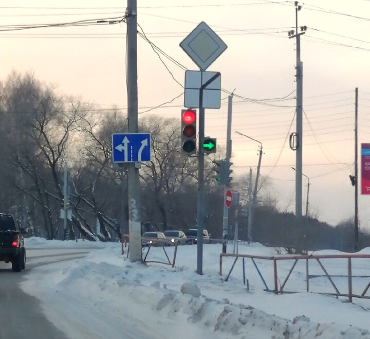 Внимание! Изменен режим работы светофора на пересечении улиц Орджоникидзе – Островского