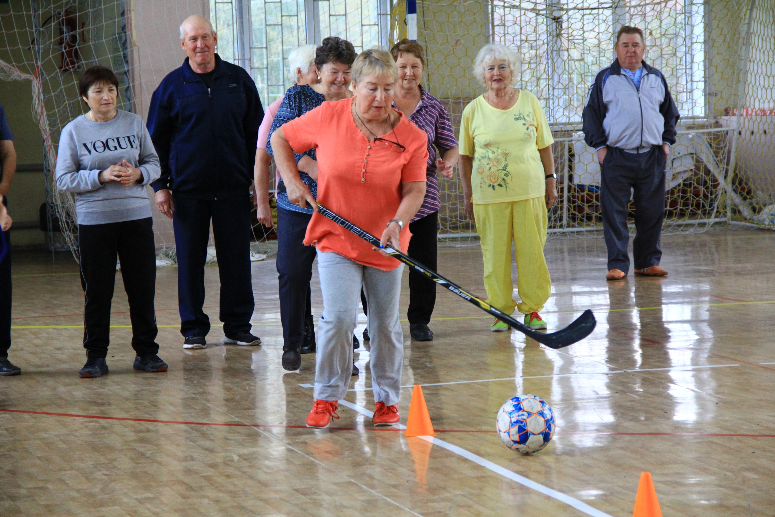 В Ирбите состоялся спортивный праздник, посвященный Дню пенсионера Свердловской области и Дню пожилого человека