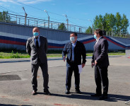Первый заместитель Министра строительства и развития инфраструктуры Свердловской области посетил Ирбит с рабочим визитом