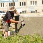 В поселке Зайково продолжаются работы по строительству "Парка Победы"