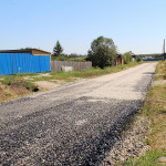Ремонт дороги в селе Чубаровском
