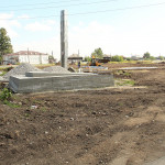 Строительство "Парка Победы" в поселке Зайково