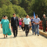 Капитальный ремонт моста в деревне Молоковой завершен