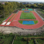 Открытие стадиона в деревне Бердюгина