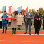 Открытие стадиона в деревне Бердюгина