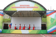 Торжественная церемония открытия спортивного парка отдыха