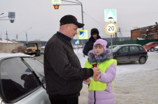 Госавтоинспекция Ирбита провела акцию «Дисциплинированный водитель – лучший защитник Отечества!»