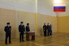 В СИЗО-2 (г. Ирбит) состоялось торжественное построение в честь празднования Дня защитника Отечества
