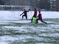 В Ирбите прошел футбольный матч между сотрудниками Госавтоинспекции и студентами Ирбитского политехникума