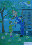 В полиции Ирбита подвели итоги конкурса детского рисунка