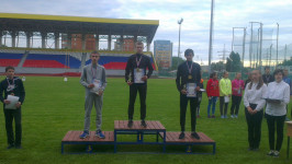Ирбитчанин Андрей Шевелёв занял 1 место на Летнем первенстве России по легкой атлетике среди девушек и юношей среднего возраста 2002-2003 г.р.