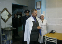 СИЗО-2 г. Ирбита посетили члены Общественной наблюдательной комиссии Михаил Борисов и Станислав Ермилов