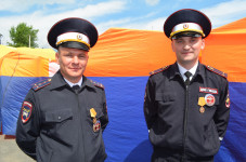 Сотрудникам полиции города Ирбита вручили ведомственные награды