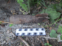 В Ирбите обнаружена минометная мина