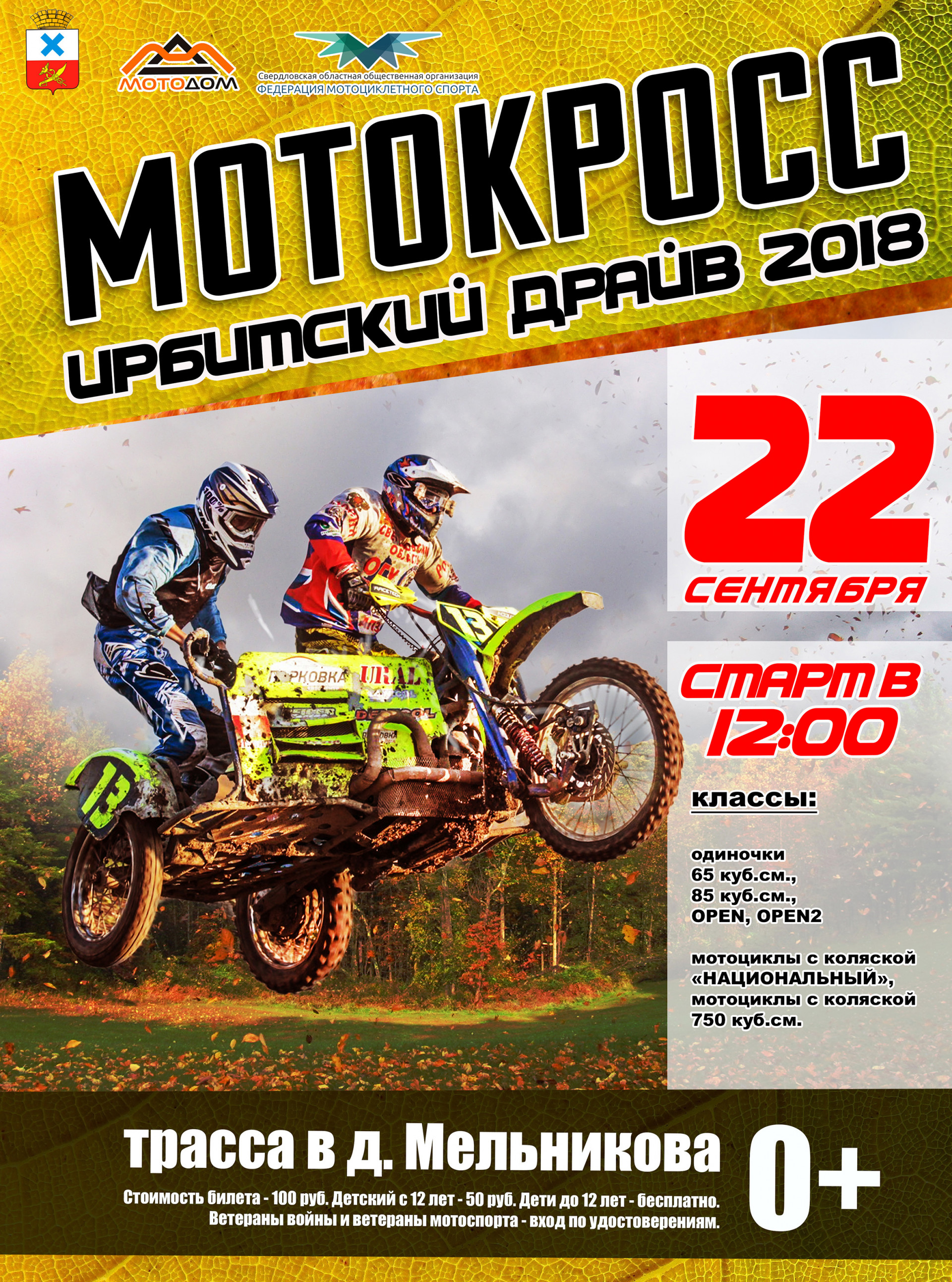 Мотокросс. Ирбитский драйв 2018