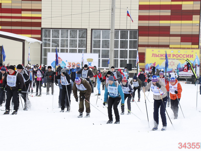 В Ирбите состоялась «Лыжня России - 2021»