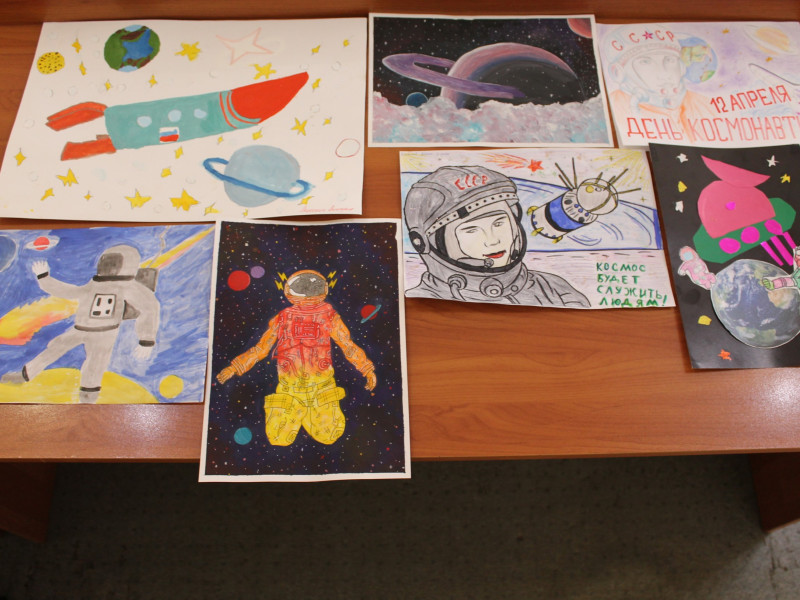 В СИЗО-2 подвели итоги конкурса детского рисунка, посвященного Дню космонавтики