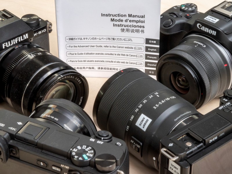 Беззеркальные фотоаппараты