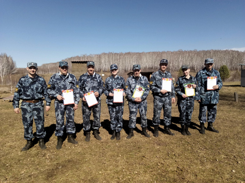 Cтрелки Ирбитского CИЗО-2 заняли первое место в соревнованиях по стрельбе