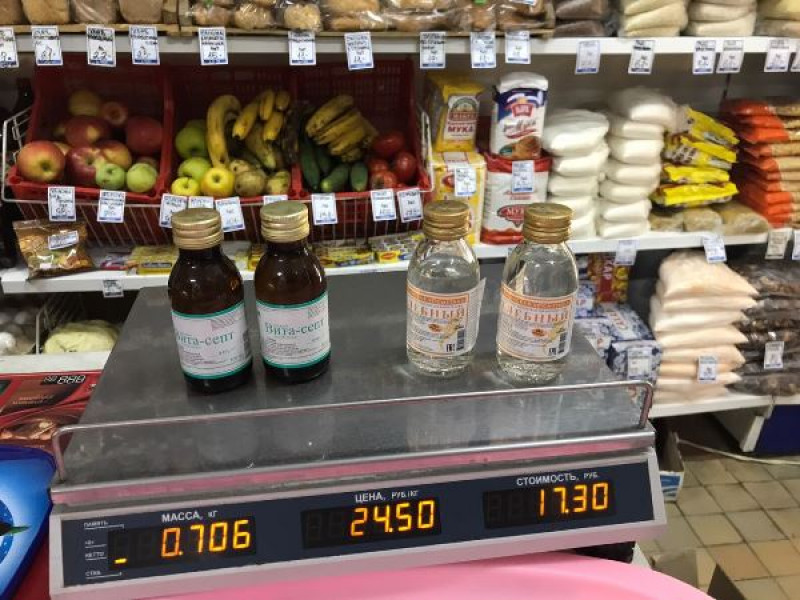 Незаконная продажа спиртосодержащих лосьонов в Ирбите