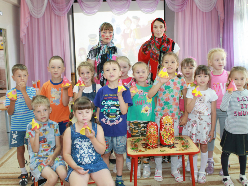 В детском саду №6 прошло занятие на тему Ирбитской ярмарки