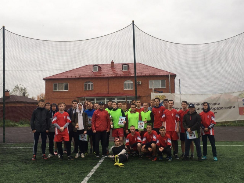 Итоги Первенства города Ирбита по футболу среди юношей учебных заведений