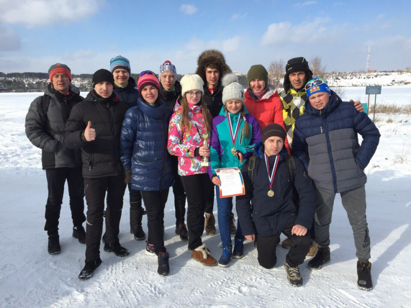 Команда города Ирбита заняла 2 место на соревнованиях по лыжным гонкам в Реже