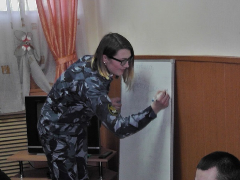 Курсант вуза ФСИН прошла практику в Ирбитском СИЗО-2
