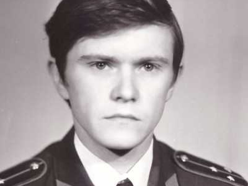 На фото: Андрей Евгеньевич Чечётин в годы службы в Ирбитском уголовном розыске.