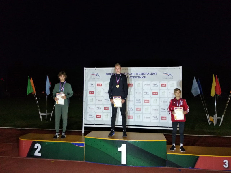 Ирбитский спортсмен завоевал «золото» на Всероссийских соревнованиях по легкой атлетике «Шиповка юных»