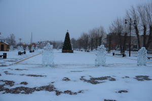 Ледовый каток на бульваре Победы